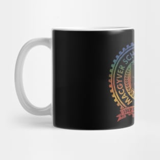 Retro Colors Macgyver School Of Engineering Mug